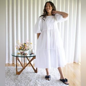 Les Coyotes De Paris Leoni Dress White Size 34